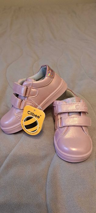 Нови кецове Clibee 22 номер (13,5 см.) за момиче