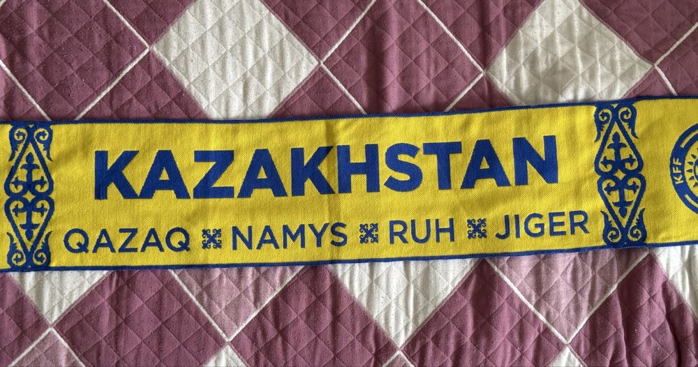 Шарф сборной Kazakhstan