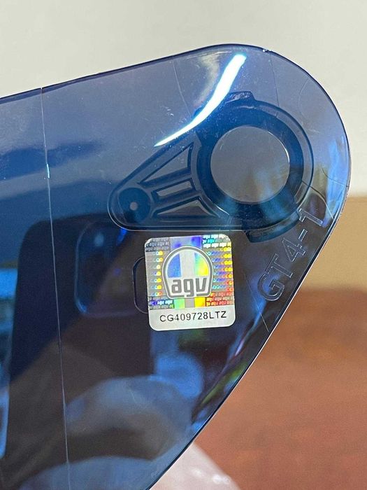 Viziera AGV Unisex GT4-1 , Iridium Blue , Marime: N