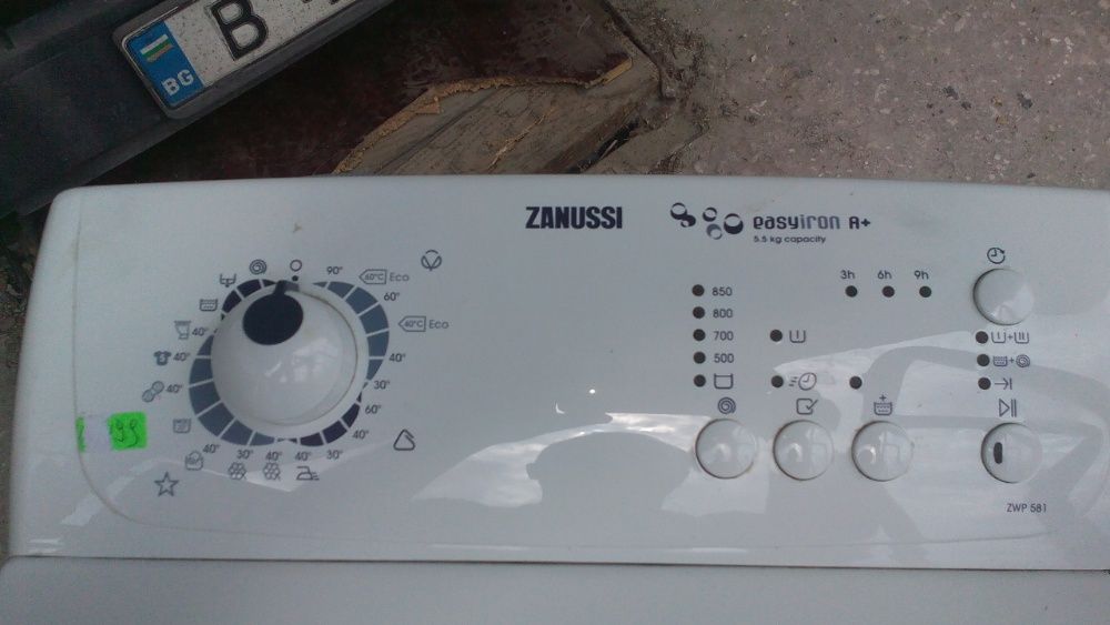 Пералня ZANUSSI ZWP 581 за части. ГОРНО ЗАРЕЖДАНЕ!
