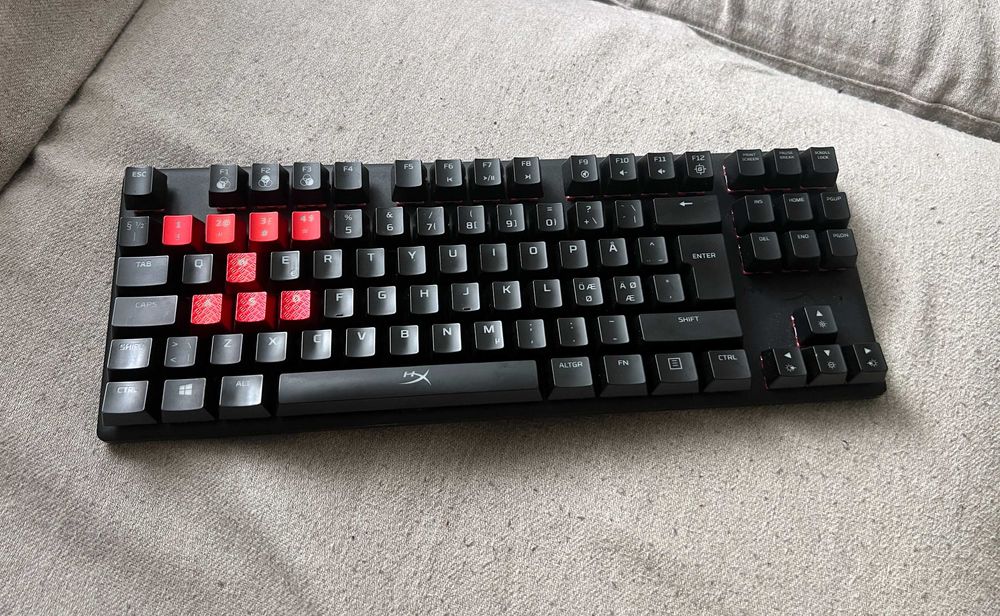 Tastatura Gaming mecanica HyperX Alloy FPS PRO, Cherry MX Red