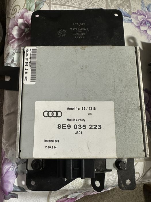 Ауди б6 усилвател Bose