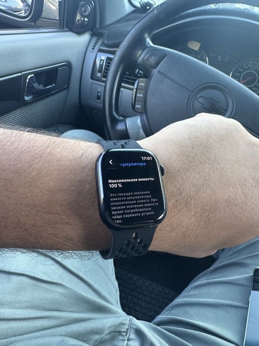 Apple watch 11 46 Black 100%