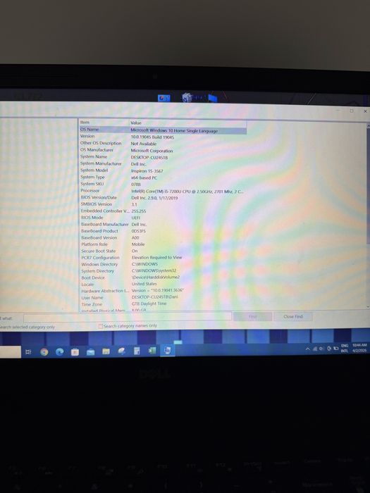 Vând laptop Dell Inspiron 15 (2017), funcțional, preț mic.