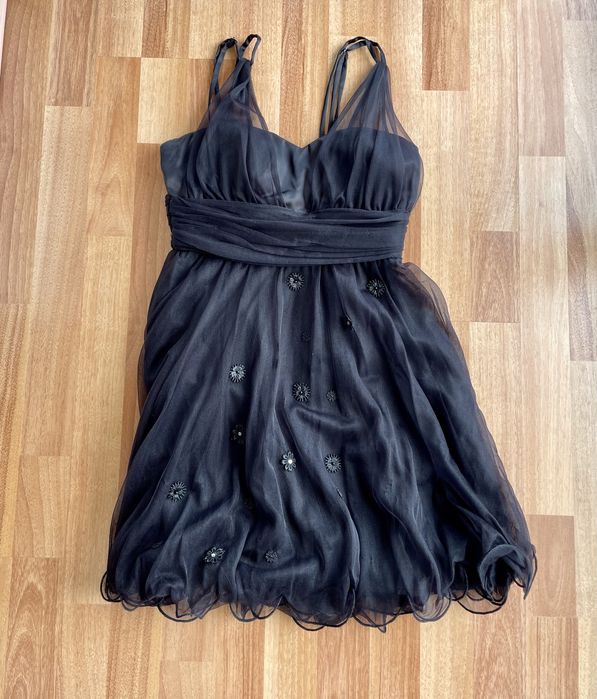 Rochie neagra tulle
