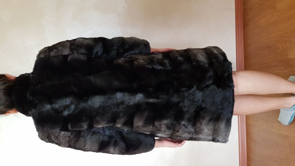 Норковая шуба идеальная