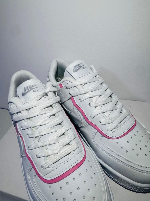 Nike AF1 alb&roz