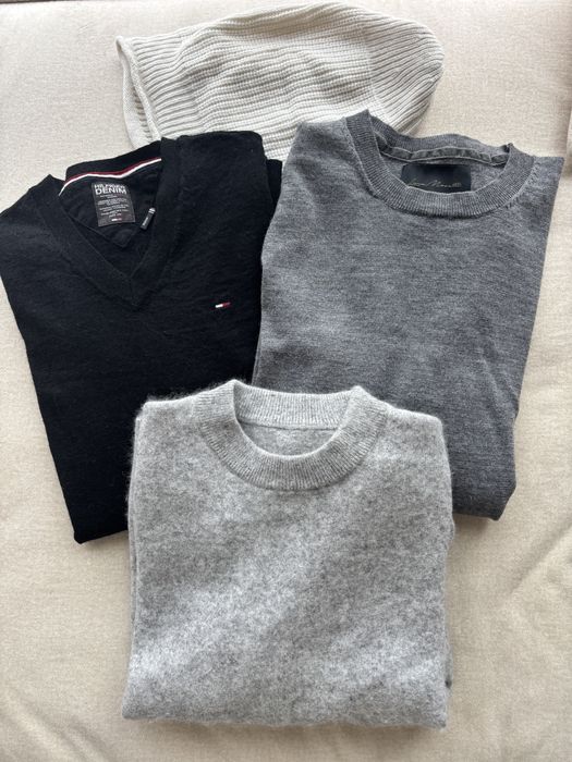 Пуловер от вълна и кашмир 100%