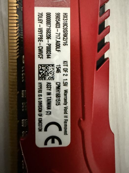 HyperX 16 GB Ram