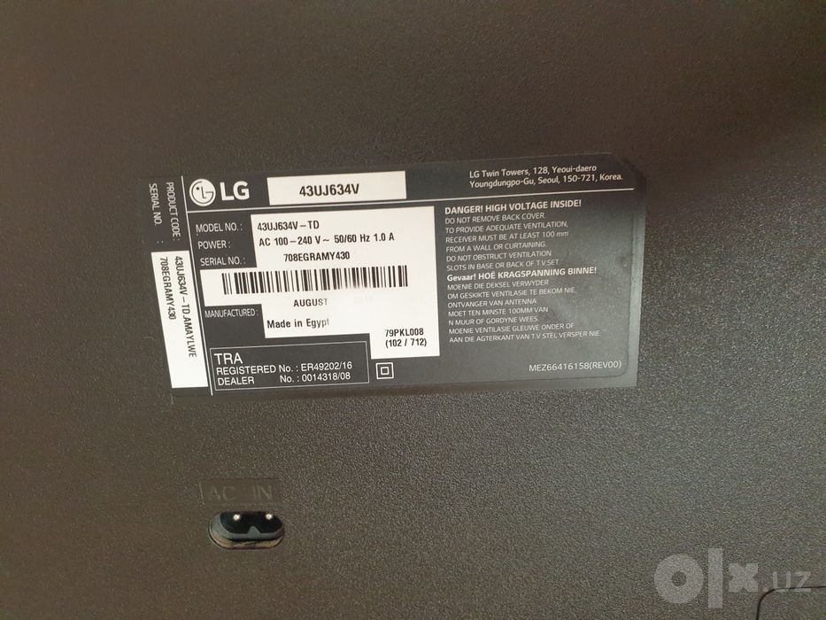 43 LG Smart Tv Sotiladi
