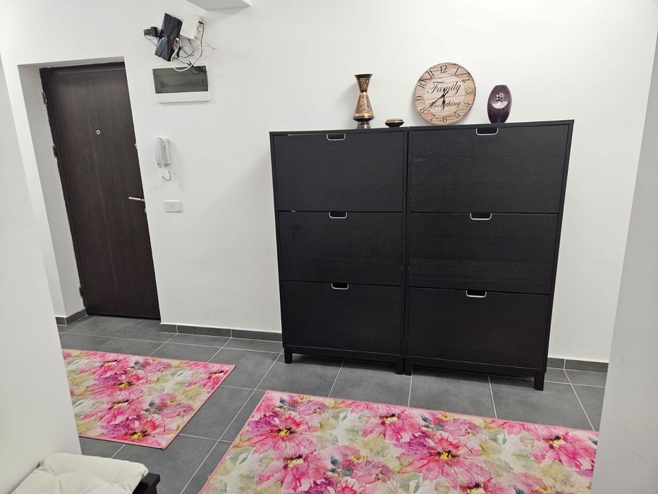 Pantofar dublu negru Ikea