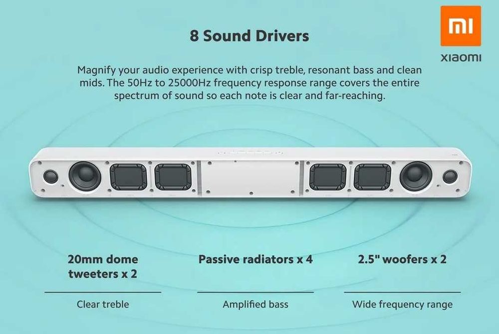 XIAOMI саундбар Mi TV Soundbar MDZ27DA