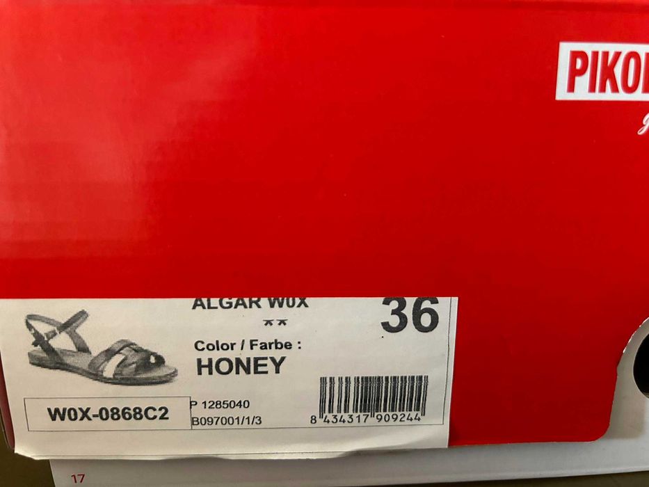 Нови дамски кожени сандали PIKOLINOS  № 36