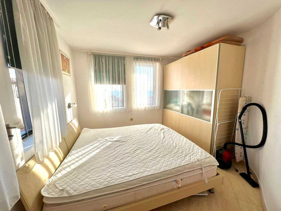 Обзаведен двустаен апартамент с гледка море в комплекс „ Етъра 2 “