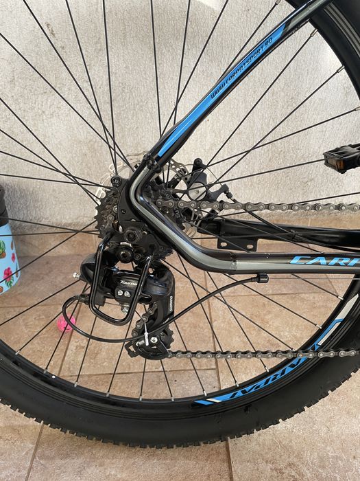 Bicicleta MTB-HT Carpat 29, Negru/Albastru