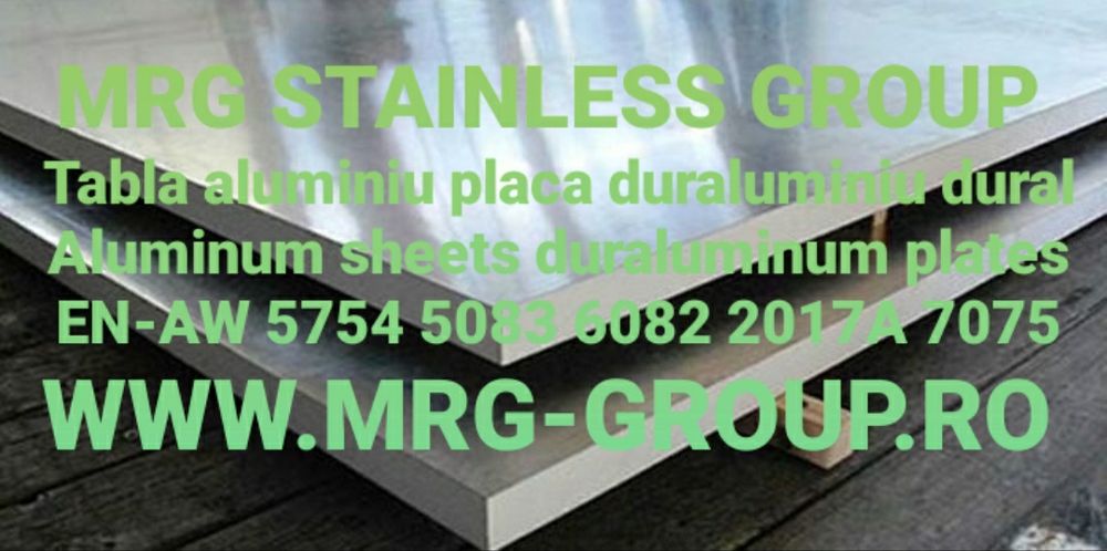 Placi Aluminiu ENAW 6061 6082 5083 Duraluminiu 7075 Tabla debitata