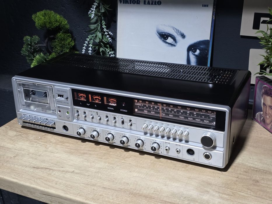 Sistem audio NORDMENDE type 9.163A, Philarmonic hifi stereo , radio casetofon receiver vintage