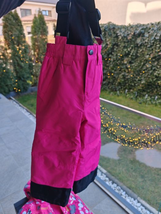 Costum de ski, iarna, salopeta 3-4 ani