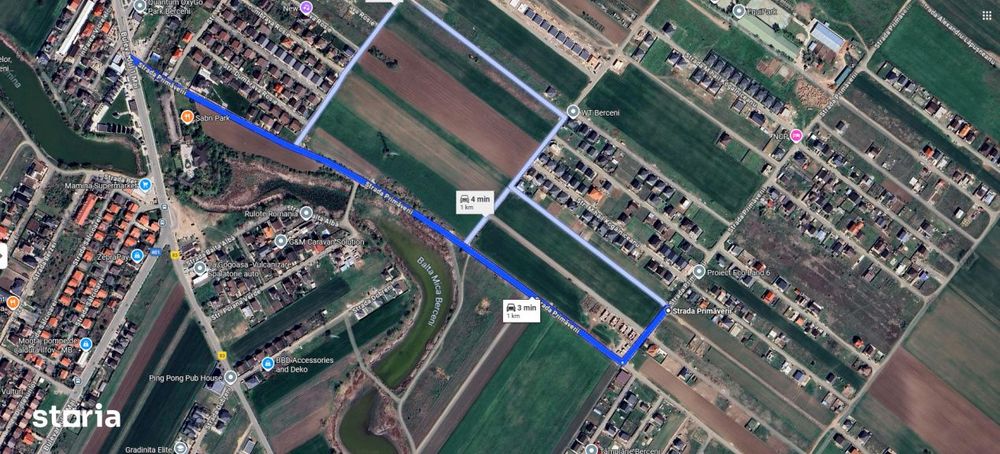 Teren Intravilan Primaverii, Com Berceni | AC - curent si gaz | #EG13E