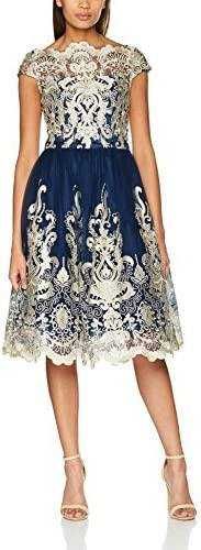 vand rochie eleganta dantela chi chi london marime 10 UK 36-38 eu