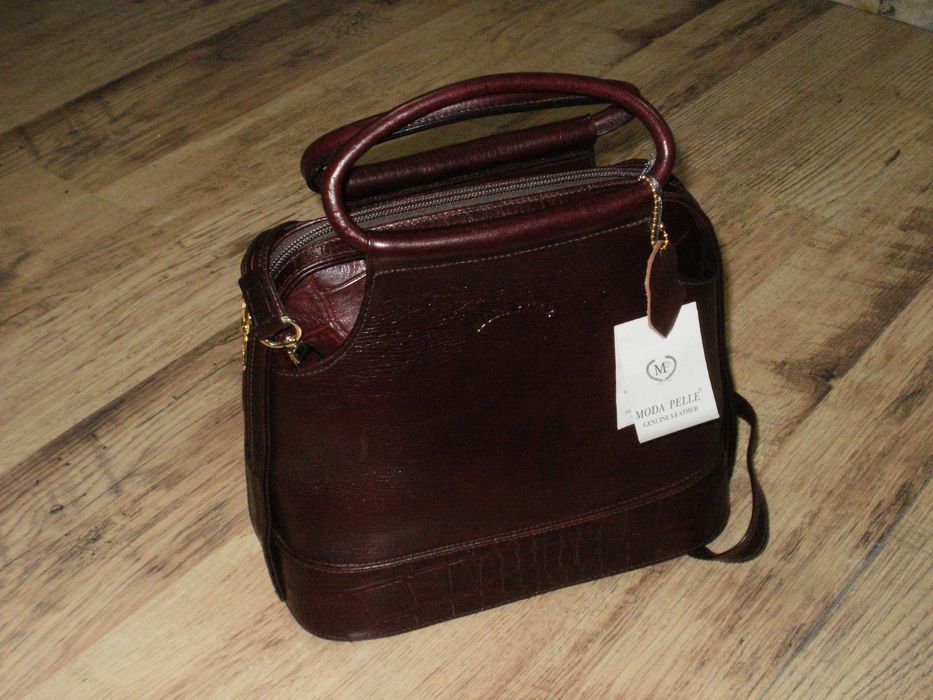 MODA PELLE стилна нова дамска чанта кожа