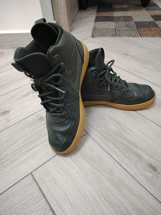 Sneakers Nike Court Borough Mid, verde, marimea 43