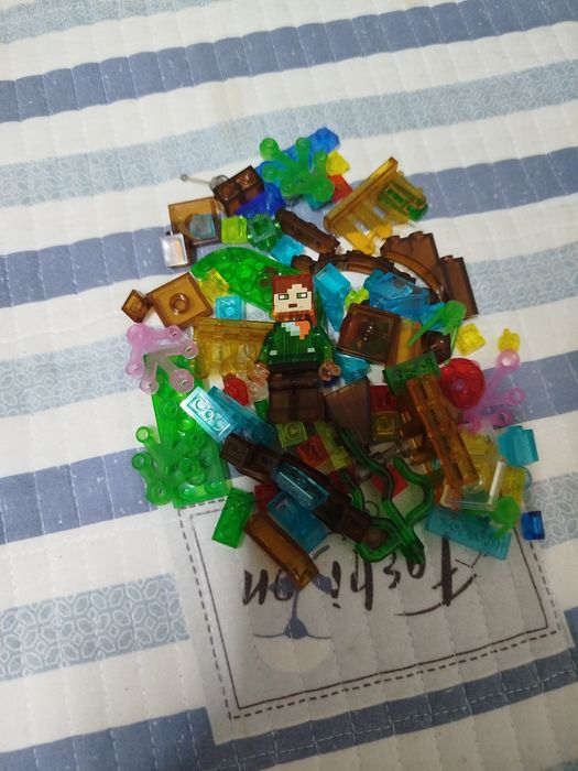 Прозрачные детали lego неоригинал