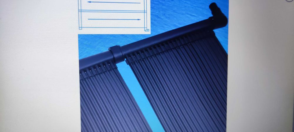 Соларен панел за нагряване на басейн, 80x310 см