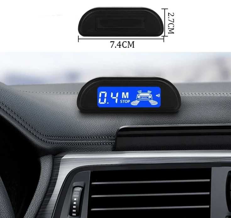 Парктроник с 4 датчика и LED дисплей