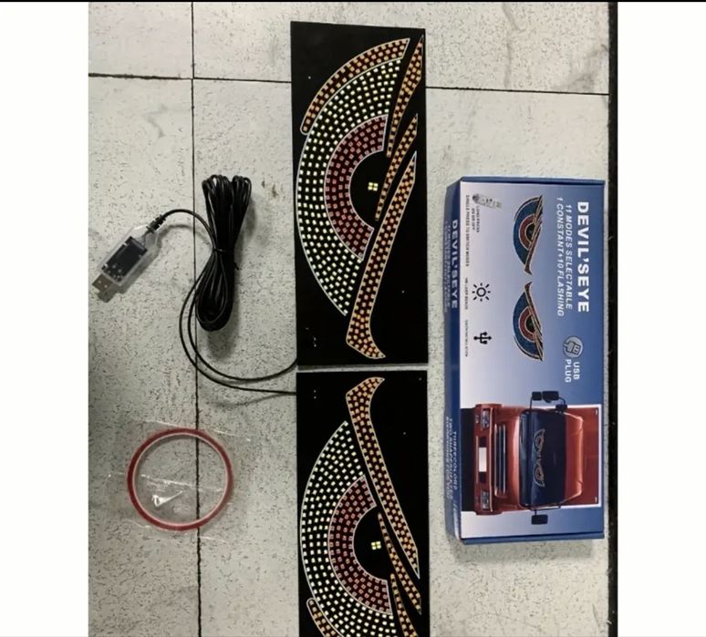 DEVIL’S EYE – Faruri LED cu Efect Special