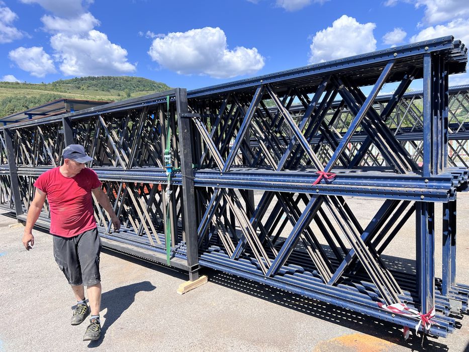 Rafturi metalice  industriale