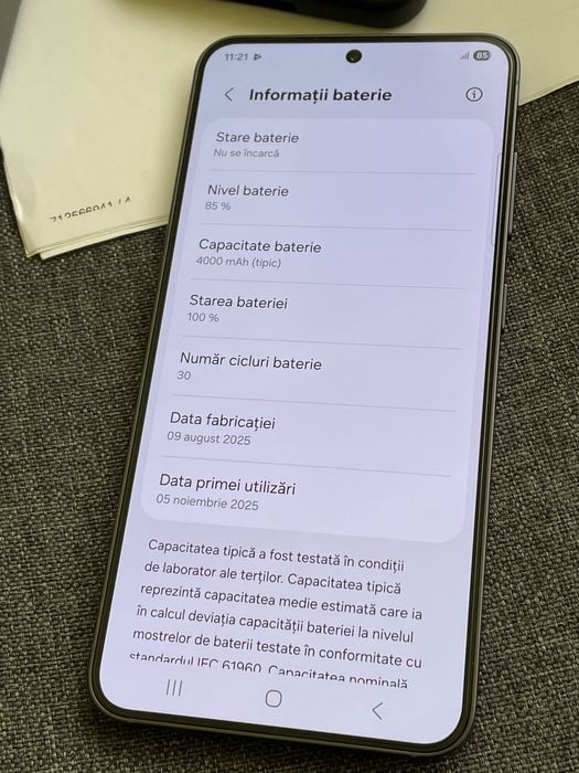 Samsung Galaxy S25, 12/128GB (Blueblack)