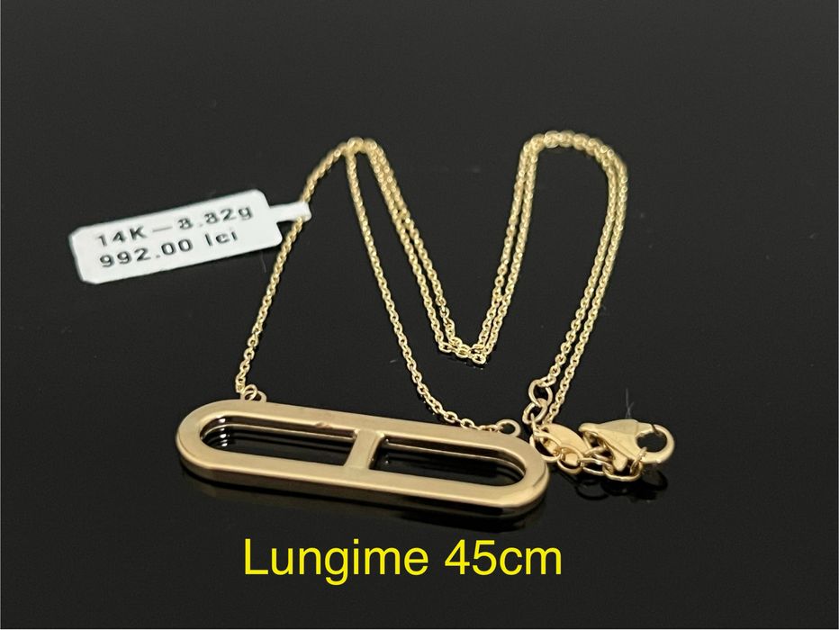 Bijuteria Royal CB : Lănțișor damă aur 14k 3,32gr