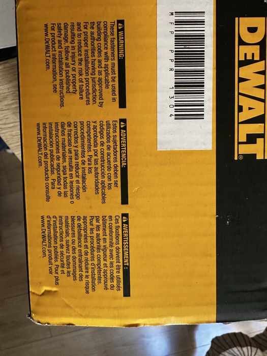 Пирони за такер за бетон DeWALT DCN8901035 ,1005 бр
