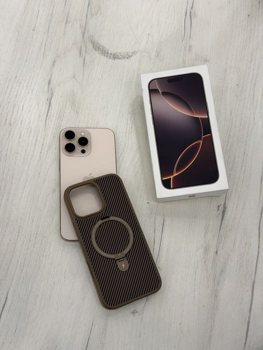 iPhone 16 pro max 256 Desert Titanium e-Sim