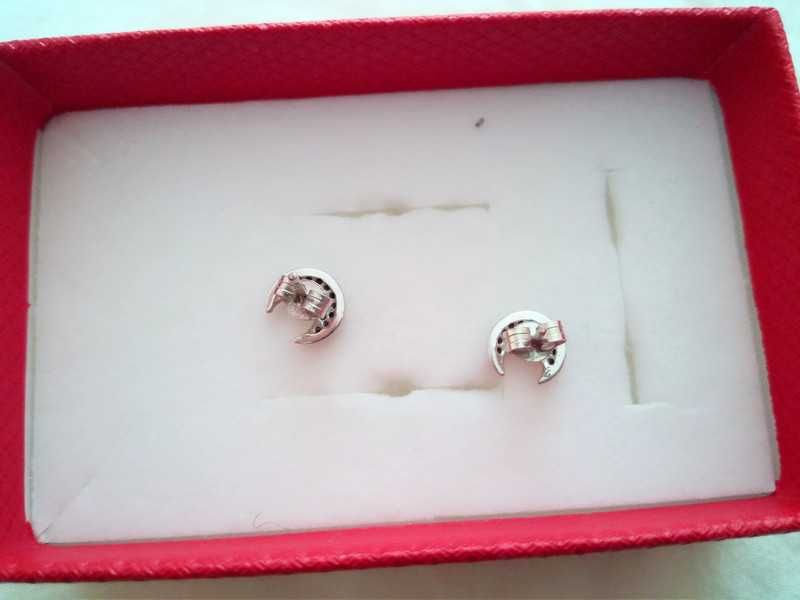 Cercei argint model Lună