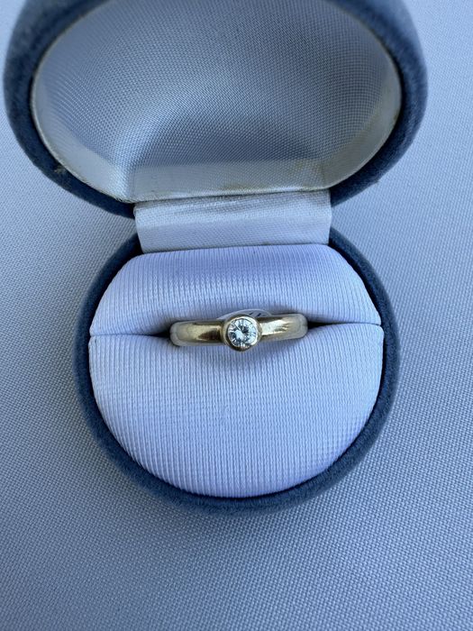 Inel din aur si diamant