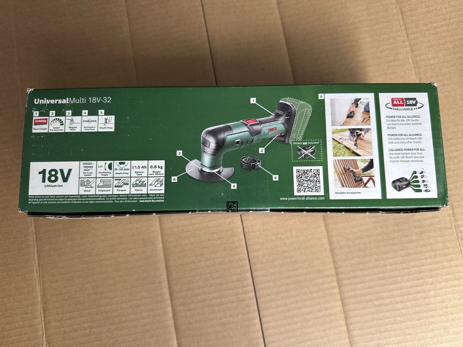 Bosch UniversalMulti 18V-32 cu baterie