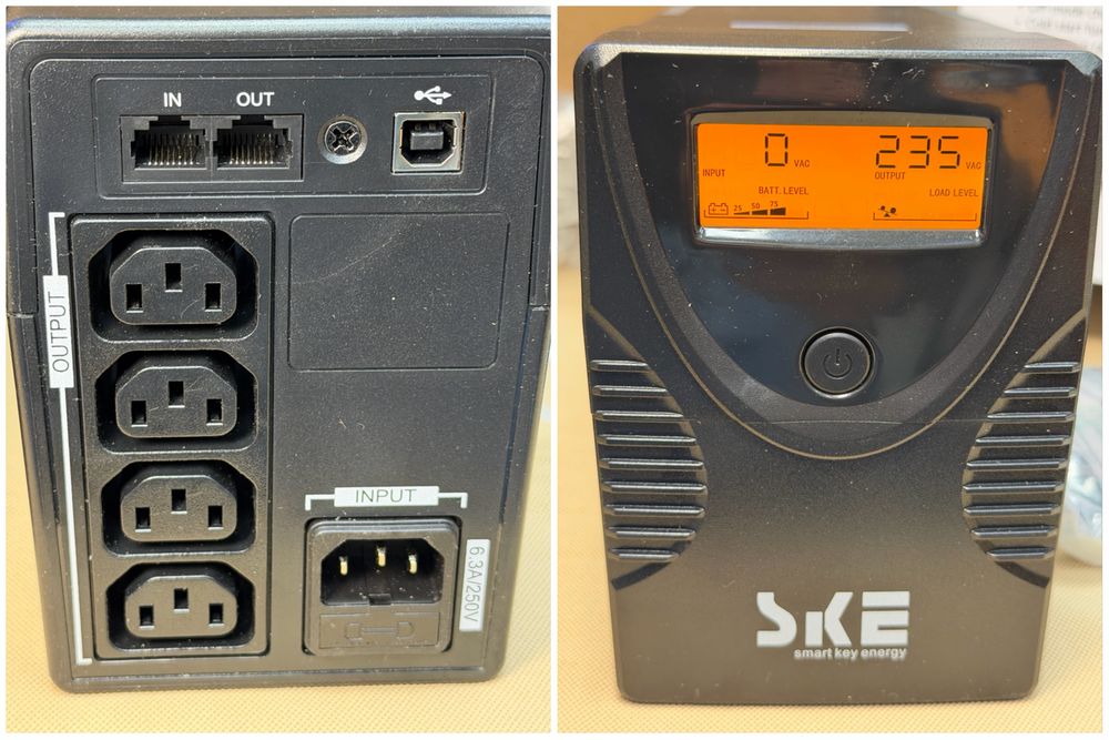 UPS чисто нови аварийни непрекъсваеми захранвания