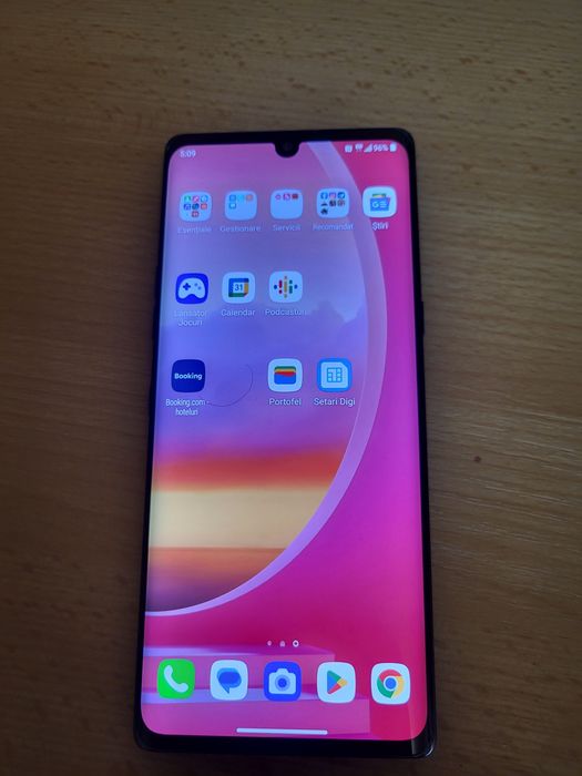 Telefon lg velvet 5 g dual screen 128 giga