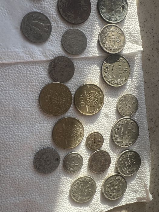 Стари монети всичките се дават на куп за инфо пишете