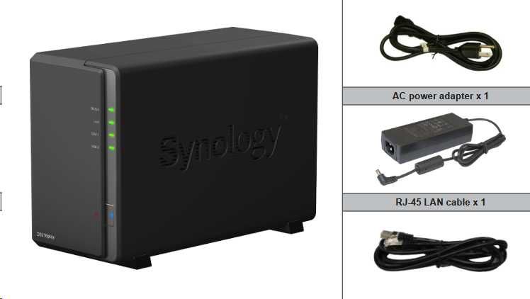 НАС сторидж сървър Synology DS216play
