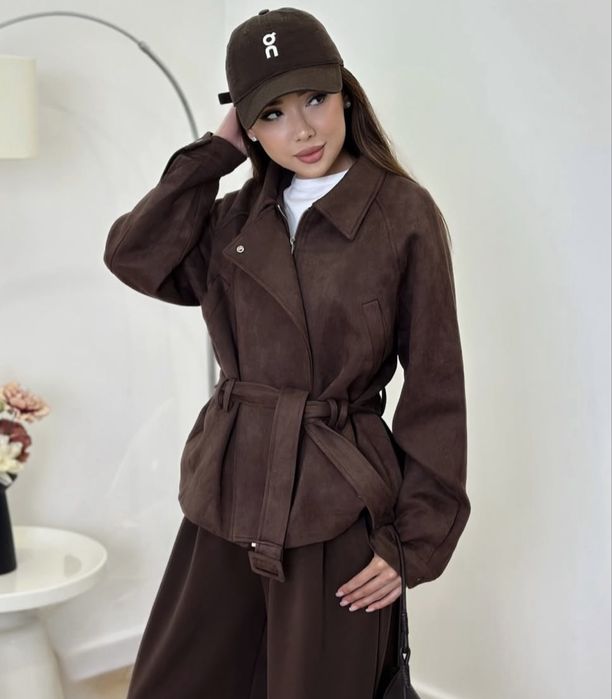 Замшевая курточка