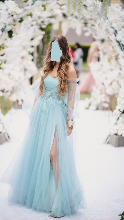 Уникална Бална Дамска Рокля Chloe Barbie Sandro