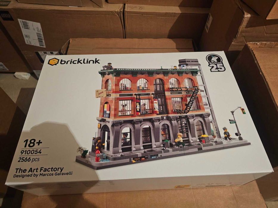 Lego Bricklink Series 6 910054 The Art Factory
