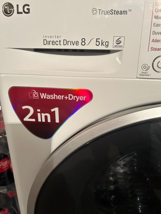 комбинирана пералня със сушилня LG