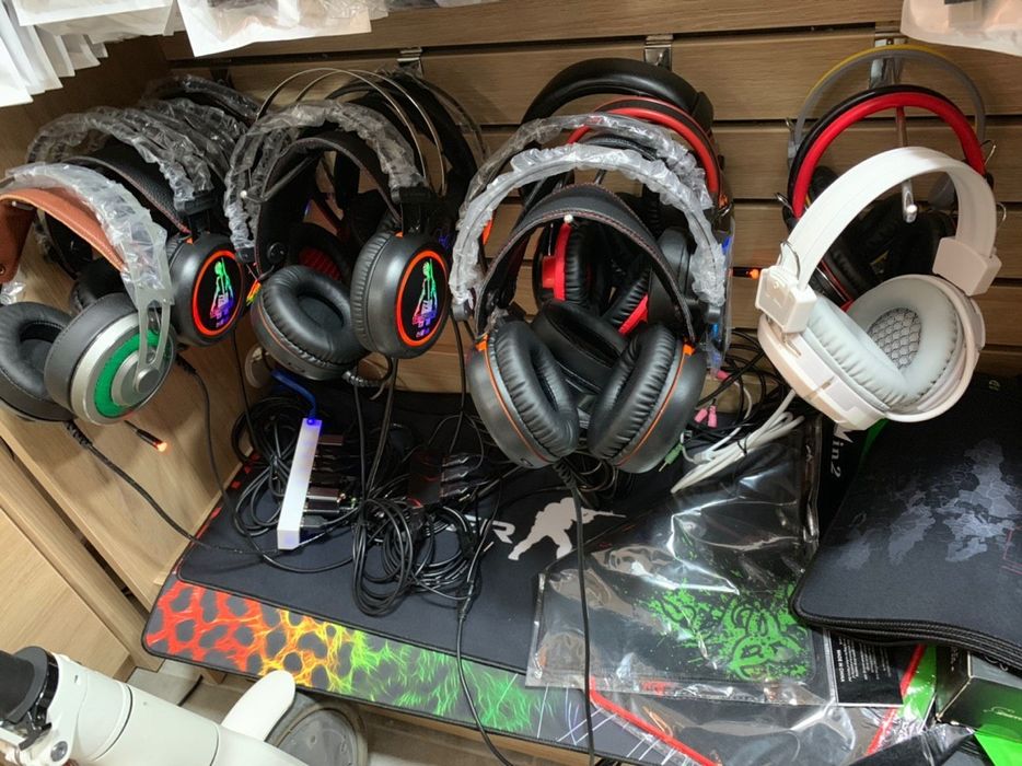 Новые Игровые Наушники Gaming Headset (Широкий ассортимент)