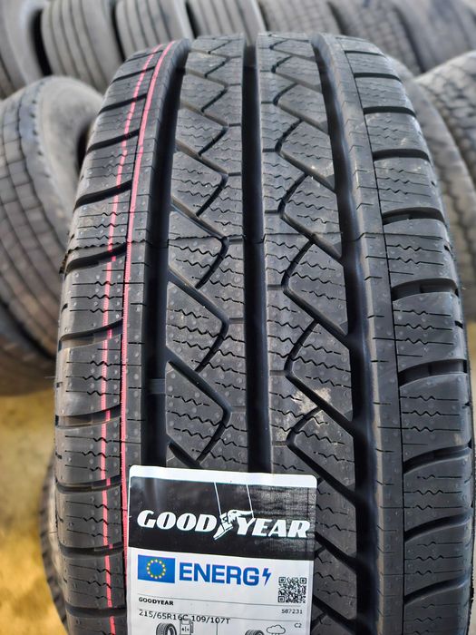 4 Нови бусови всесезонни гуми 215/65R16C Goodyear Cargo 4Seasons 109H
