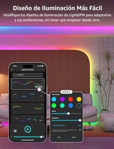 Lepro S1 AI LED лента 30м WiFi Alexa RGB