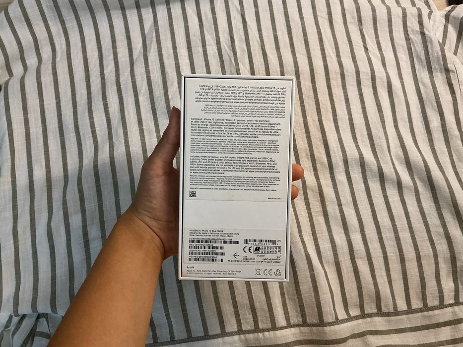 iPhone 12, 128 GB, темно синий